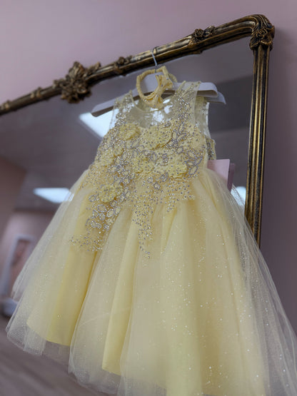 Yellow Girls Dress