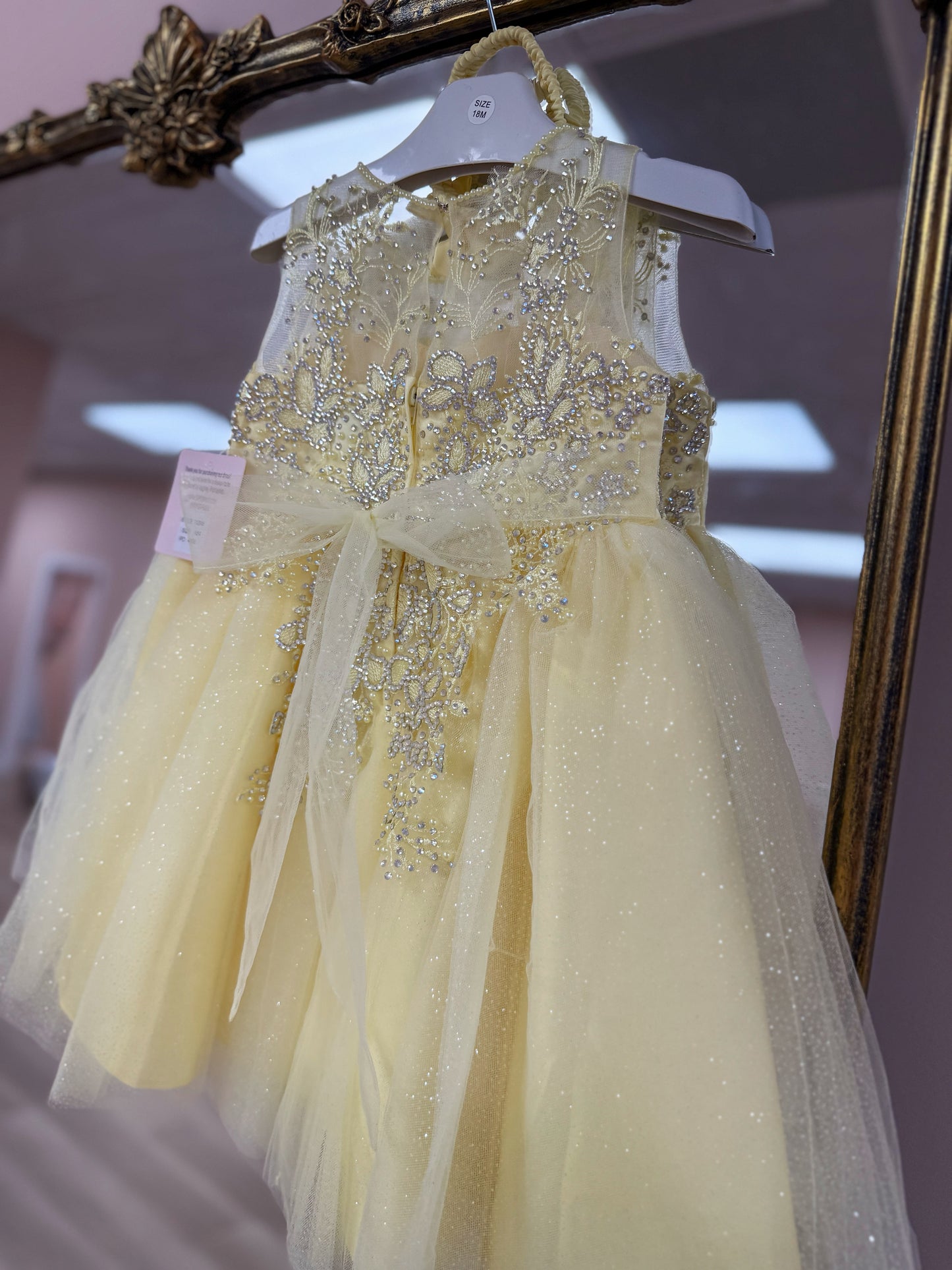 Yellow Girls Dress