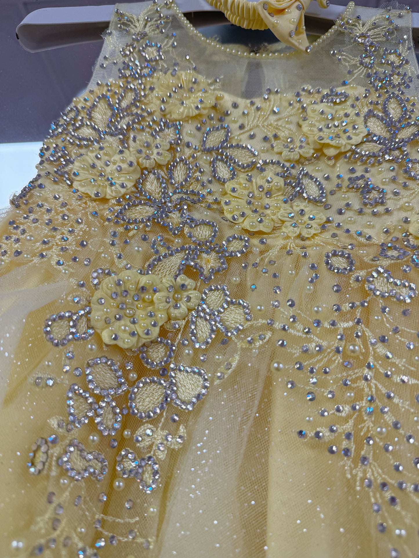 Yellow Girls Dress