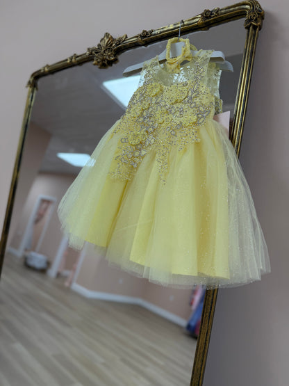 Yellow Girls Dress